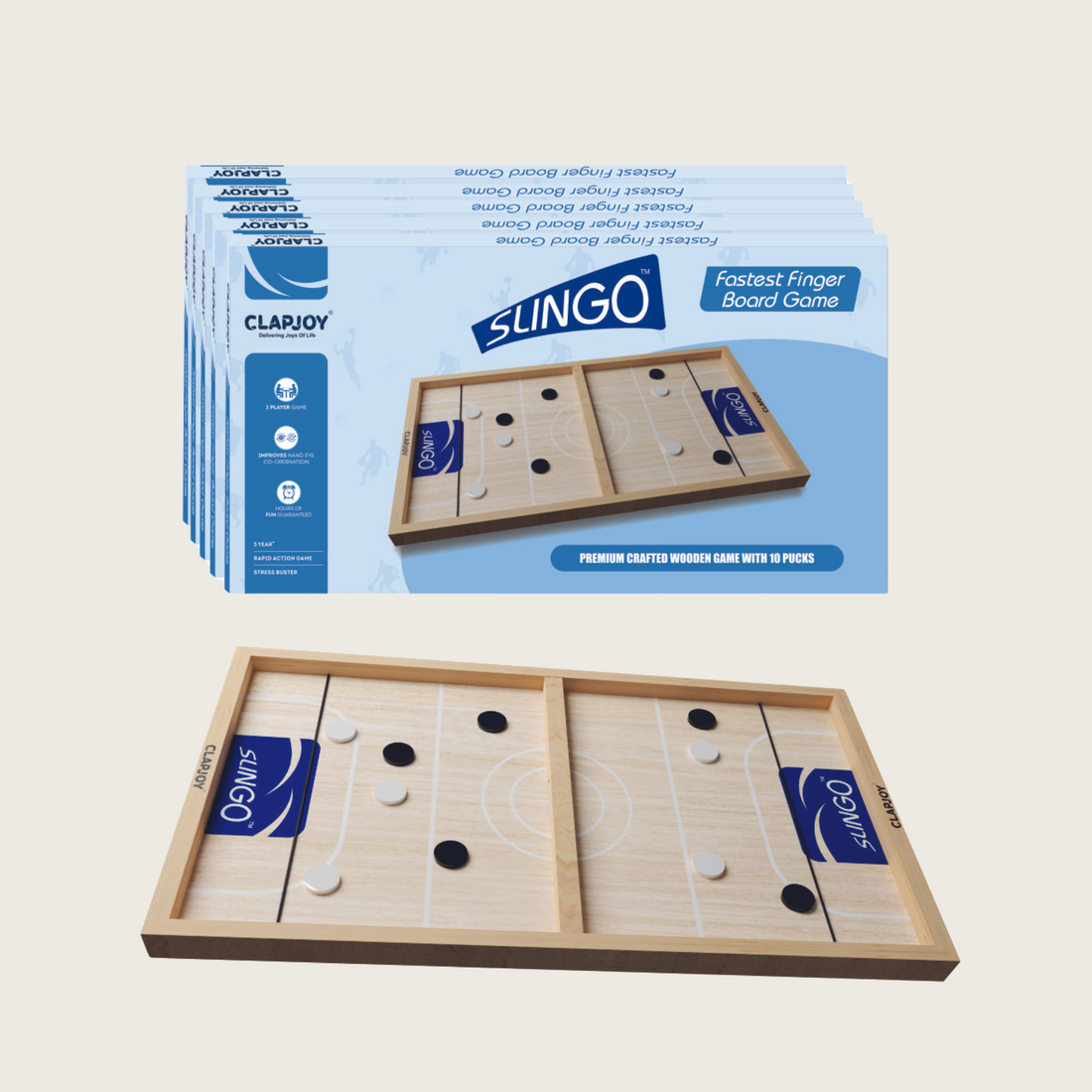 Slingo 2 in 1 Fastest Finger First Board Games Combo