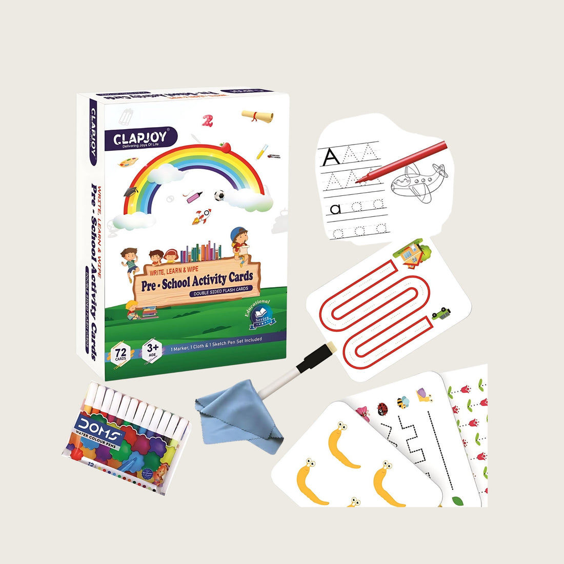 Pre-School Early Learning Flash Cards